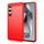 Custodia per telefono in TPU con texture spazzolata in fibra di carbonio per Samsung Galaxy S24 FE 5G (rossa) Custodia per telefono in TPU con texture spazzolata in fibra di carbonio per Samsung Galaxy S24 FE 5G (rossa)