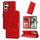 Custodia per telefono in pelle girasole goffrata per Samsung Galaxy S24 FE 5G (rossa) Custodia per telefono in pelle girasole goffrata per Samsung Galaxy S24 FE 5G (rossa)