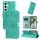 Custodia per telefono in pelle girasole goffrata per Samsung Galaxy S24 FE 5G (verde) Custodia per telefono in pelle girasole goffrata per Samsung Galaxy S24 FE 5G (verde)
