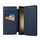 Per Samsung Galaxy S24 Ultra 5G Magnetic Armor Series Custodia per telefono in pelle con slot per schede RFID (blu)