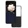Custodia per telefono a copertura totale con telaio nero in pelle PU Flip per Honor Magic V (blu scuro) Custodia per telefono a copertura totale con telaio nero in pelle PU Flip per Honor Magic V (blu scuro)