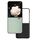 Custodia per telefono a copertura totale con telaio nero in pelle PU Flip per Honor Magic V (verde chiaro) Custodia per telefono a copertura totale con telaio nero in pelle PU Flip per Honor Magic V (verde chiaro)