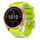 Per cinturino in silicone bicolore Garmin Fenix ​​7S Glacier Clear (verde lime)