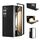 Per Samsung Galaxy Z Fold6 Custodia per telefono con copertura completa in pelle PU e cornice nera (nero) Per Samsung Galaxy Z Fold6 Custodia per telefono con copertura completa in pelle PU e cornice nera (nero)