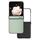 Custodia per telefono a copertura totale in tre parti in pelle PU con cornice nera per Honor Magic V Flip (verde chiaro) Custodia per telefono a copertura totale in tre parti in pelle PU con cornice nera per Honor Magic V Flip (verde chiaro)