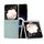 Per Honor Magic V Flip ABEEL Custodia per telefono in pelle PU con cornice traslucida smerigliata e copertura totale in tre parti (azzurro chiaro) Per Honor Magic V Flip ABEEL Custodia per telefono in pelle PU con cornice traslucida smerigliata e copertura totale in tre parti (azzurro chiaro)