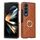 Per Samsung Galaxy Z Fold6 Custodia pieghevole a forma di V con anello rotante (marrone) Per Samsung Galaxy Z Fold6 Custodia pieghevole a forma di V con anello rotante (marrone)