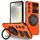 Per Samsung Galaxy S24 5G Custodia per telefono con supporto magnetico rotante (arancione) Per Samsung Galaxy S24 5G Custodia per telefono con supporto magnetico rotante (arancione)