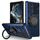 Per Samsung Galaxy S22 Ultra 5G Custodia per telefono con supporto magnetico rotante (blu reale) Per Samsung Galaxy S22 Ultra 5G Custodia per telefono con supporto magnetico rotante (blu reale)