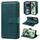 Per Samsung Galaxy S24 FE 5G Portafoglio multifunzione 10 slot per carte Custodia in pelle per telefono (verde scuro) Per Samsung Galaxy S24 FE 5G Portafoglio multifunzione 10 slot per carte Custodia in pelle per telefono (verde scuro)