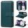 Per OPPO Reno12 5G Portafoglio multifunzione globale con 10 slot per carte Custodia in pelle per telefono (verde scuro) Per OPPO Reno12 5G Portafoglio multifunzione globale con 10 slot per carte Custodia in pelle per telefono (verde scuro)