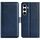 Per Samsung Galaxy S24 FE 5G Custodia in pelle con fibbia magnetica orizzontale a doppio lato (blu scuro) Per Samsung Galaxy S24 FE 5G Custodia in pelle con fibbia magnetica orizzontale a doppio lato (blu scuro)