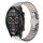Per Ticwatch Pro X 22mm cinturino in lega con fibbia a farfalla con vernice a perline (colore titanio) Per Ticwatch Pro X 22mm cinturino in lega con fibbia a farfalla con vernice a perline (colore titanio)