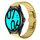 Per Ticwatch Pro 22mm cinturino in lega con fibbia a farfalla con vernice a perline (oro) Per Ticwatch Pro 22mm cinturino in lega con fibbia a farfalla con vernice a perline (oro)