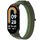 Per cinturino per orologio Xiaomi Smart Band 9 con chiusura a strappo in nylon e anello (verde scuro) Per cinturino per orologio Xiaomi Smart Band 9 con chiusura a strappo in nylon e anello (verde scuro)