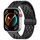 Per Huawei Watch Fit3 Holes Style Folding Magnetic Buckle Silicone Watch Band (Nero) Per Huawei Watch Fit3 Holes Style Folding Magnetic Buckle Silicone Watch Band (Nero)