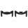 Per Xiaomi Smart Band 9 NFC 12mm 1 paio di connettori per cinturino in metallo (nero) Per Xiaomi Smart Band 9 NFC 12mm 1 paio di connettori per cinturino in metallo (nero)