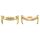 Per Xiaomi Smart Band 9 NFC 12mm 1 paio di connettori per cinturino in metallo (oro) Per Xiaomi Smart Band 9 NFC 12mm 1 paio di connettori per cinturino in metallo (oro)