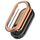 Per Xiaomi Smart Band 9 Custodia protettiva per orologio PC vuota con mezza copertura NFC Diamond (oro rosa) Per Xiaomi Smart Band 9 Custodia protettiva per orologio PC vuota con mezza copertura NFC Diamond (oro rosa)
