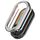 Per Xiaomi Smart Band 9 Custodia protettiva per orologio PC vuota a mezza copertura con diamante (argento) Per Xiaomi Smart Band 9 Custodia protettiva per orologio PC vuota a mezza copertura con diamante (argento)