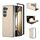 Per Samsung Galaxy Z Fold6 Custodia per telefono in PU con trama intrecciata con cornice nera (beige) Per Samsung Galaxy Z Fold6 Custodia per telefono in PU con trama intrecciata con cornice nera (beige)