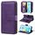 Custodia in pelle per telefono multifunzionale globale per Honor 200 Lite con 10 slot per schede (viola) Custodia in pelle per telefono multifunzionale globale per Honor 200 Lite con 10 slot per schede (viola)