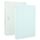 Per OnePlus Pad 2 Custodia per tablet in smart pelle TPU trasparente ripiegabile a tre con slot per penna (verde chiaro)