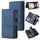 Per OPPO Reno12 Pro Global Skin Feel Multi Card Slots Zipper Wallet Custodia in pelle per telefono (blu) Per OPPO Reno12 Pro Global Skin Feel Multi Card Slots Zipper Wallet Custodia in pelle per telefono (blu)