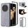 Custodia antiurto per telefono For Honor Magic V3 Glitter (Nero)