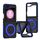 Per Samsung Galaxy Z Flip6 Custodia per telefono con supporto rotante Skin Feel 360 (blu) Per Samsung Galaxy Z Flip6 Custodia per telefono con supporto rotante Skin Feel 360 (blu)