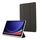 Per Samsung Galaxy Tab S9 / S9 FE Custodia per tablet in pelle a 3 pieghe in acrilico trasparente in fibra di carbonio (grigio) Per Samsung Galaxy Tab S9 / S9 FE Custodia per tablet in pelle a 3 pieghe in acrilico trasparente in fibra di carbonio (grigio)
