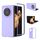 Custodia per telefono cellulare For Honor Magic V3 Skin Feel PC (viola)