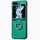 Per Samsung Galaxy Z Flip 6 5G Custodia per telefono con anello in pelle con trama litchi (verde) Per Samsung Galaxy Z Flip 6 5G Custodia per telefono con anello in pelle con trama litchi (verde)