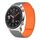 Per Amazfit Watch GTR 4 22mm Cinturino in silicone magnetico a forma di I (grigio+arancione) Per Amazfit Watch GTR 4 22mm Cinturino in silicone magnetico a forma di I (grigio+arancione)