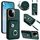 Per vivo Y200 Organ Card Bag Ring Holder Custodia per telefono con cordino lungo (verde) Per vivo Y200 Organ Card Bag Ring Holder Custodia per telefono con cordino lungo (verde)