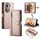 Per OPPO Reno11 Global Nine Card-slot Zipper Wallet Bag Custodia in pelle per telefono (rosa) Per OPPO Reno11 Global Nine Card-slot Zipper Wallet Bag Custodia in pelle per telefono (rosa)