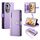 Per OPPO Reno11 Global Nine Card-slot Zipper Wallet Bag Custodia in pelle per telefono (viola) Per OPPO Reno11 Global Nine Card-slot Zipper Wallet Bag Custodia in pelle per telefono (viola)