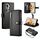 Per OPPO Reno11 Global Nine Card-slot Zipper Wallet Bag Custodia in pelle per telefono (nero) Per OPPO Reno11 Global Nine Card-slot Zipper Wallet Bag Custodia in pelle per telefono (nero)