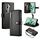 Per OPPO Reno11 Pro Global Nine Card-slot Zipper Wallet Bag Custodia in pelle per telefono (nero) Per OPPO Reno11 Pro Global Nine Card-slot Zipper Wallet Bag Custodia in pelle per telefono (nero)