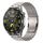 For Huawei Watch GT 4 46mm 22mm Double Lock Buckle Turtle Titanium Steel Watch Band(Titanium) For Huawei Watch GT 4 46mm 22mm Double Lock Buckle Turtle Titanium Steel Watch Band(Titanium)