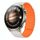For Huawei Watch 4 Pro 22mm I-shaped Magnetic Silicone Watch Band(Starlight+Orange) For Huawei Watch 4 Pro 22mm I-shaped Magnetic Silicone Watch Band(Starlight+Orange)
