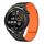 For Huawei Watch GT Runner 22mm I-shaped Magnetic Silicone Watch Band(Black+Orange) For Huawei Watch GT Runner 22mm I-shaped Magnetic Silicone Watch Band(Black+Orange)