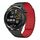 For Huawei Watch GT Runner 22mm I-shaped Magnetic Silicone Watch Band(Black+Red) For Huawei Watch GT Runner 22mm I-shaped Magnetic Silicone Watch Band(Black+Red)