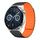 For Huawei Watch GT 3 46mm 22mm I-shaped Magnetic Silicone Watch Band(Black+Orange) For Huawei Watch GT 3 46mm 22mm I-shaped Magnetic Silicone Watch Band(Black+Orange)