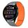 For Huawei Watch 3 22mm I-shaped Magnetic Silicone Watch Band(Gray+Orange) For Huawei Watch 3 22mm I-shaped Magnetic Silicone Watch Band(Gray+Orange)