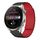 For Huawei Watch 3 Pro 22mm I-shaped Magnetic Silicone Watch Band(Black+Red) For Huawei Watch 3 Pro 22mm I-shaped Magnetic Silicone Watch Band(Black+Red)