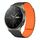 For Huawei Watch GT2 Pro 22mm I-shaped Magnetic Silicone Watch Band(Black+Orange) For Huawei Watch GT2 Pro 22mm I-shaped Magnetic Silicone Watch Band(Black+Orange)