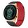 For Honor Watch GS 4 22mm I-shaped Magnetic Silicone Watch Band(Black+Red) For Honor Watch GS 4 22mm I-shaped Magnetic Silicone Watch Band(Black+Red)