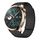 For Honor Watch 4 Pro 22mm I-shaped Magnetic Silicone Watch Band(Black)