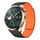 For Honor Watch 4 Pro 22mm I-shaped Magnetic Silicone Watch Band(Black+Orange) For Honor Watch 4 Pro 22mm I-shaped Magnetic Silicone Watch Band(Black+Orange)